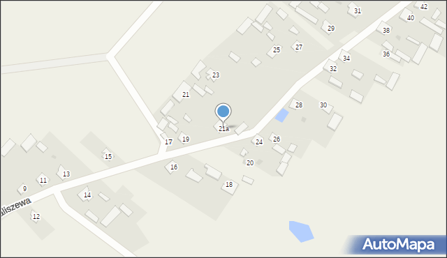 Nowa Maliszewa, Nowa Maliszewa, 21a, mapa Nowa Maliszewa