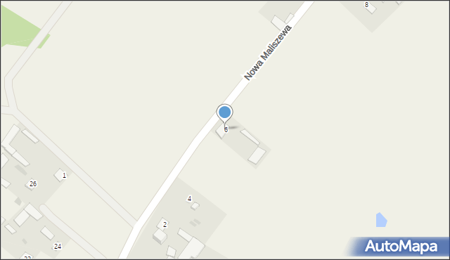 Nowa Maliszewa, Nowa Maliszewa, 6, mapa Nowa Maliszewa