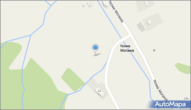 Nowa Morawa, Nowa Morawa, 11b, mapa Nowa Morawa