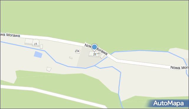 Nowa Morawa, Nowa Morawa, 16, mapa Nowa Morawa