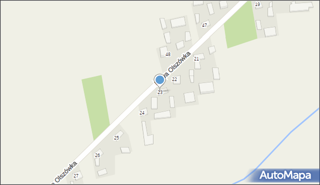 Nowa Olszówka, Nowa Olszówka, 23, mapa Nowa Olszówka