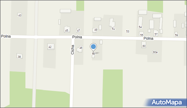 Nowa Osuchowa, Nowa Osuchowa, 50, mapa Nowa Osuchowa