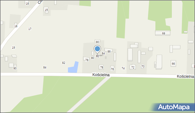 Nowa Osuchowa, Nowa Osuchowa, 82, mapa Nowa Osuchowa