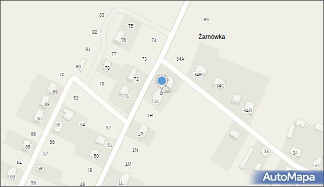 Nowa Otocznia, Nowa Otocznia, 1t, mapa Nowa Otocznia