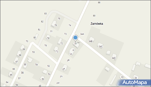 Nowa Otocznia, Nowa Otocznia, 1u, mapa Nowa Otocznia