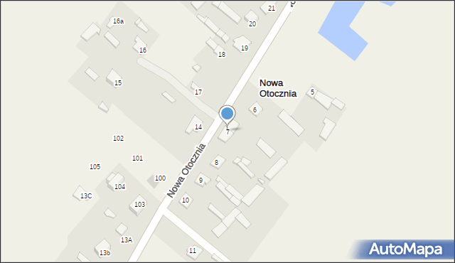 Nowa Otocznia, Nowa Otocznia, 7, mapa Nowa Otocznia