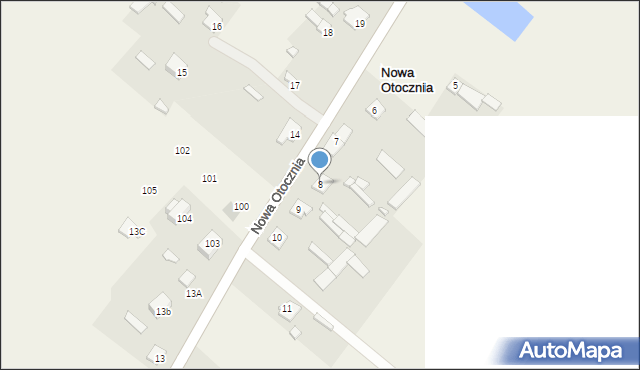 Nowa Otocznia, Nowa Otocznia, 8, mapa Nowa Otocznia