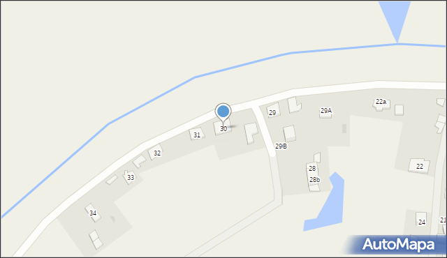 Nowa Pasłęka, Nowa Pasłęka, 30, mapa Nowa Pasłęka