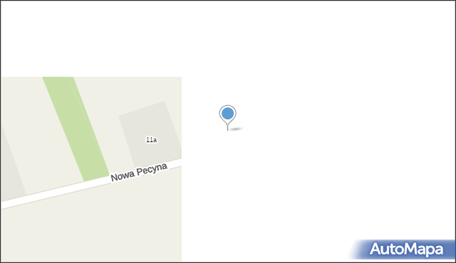 Nowa Pecyna, Nowa Pecyna, 11c, mapa Nowa Pecyna