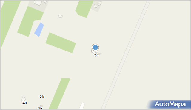 Nowa Piasecznica, Nowa Piasecznica, 26A, mapa Nowa Piasecznica