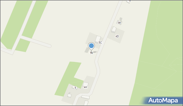 Nowa Piasecznica, Nowa Piasecznica, 5b, mapa Nowa Piasecznica