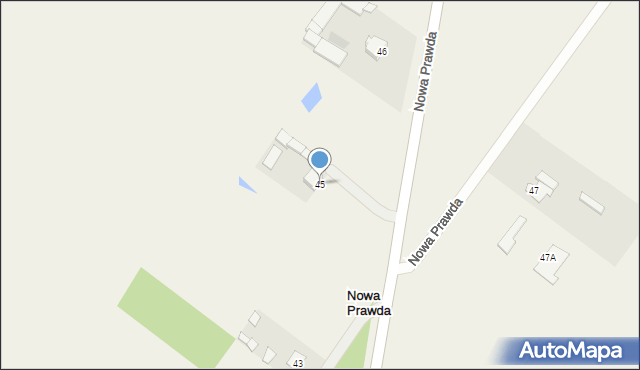 Nowa Prawda, Nowa Prawda, 45, mapa Nowa Prawda