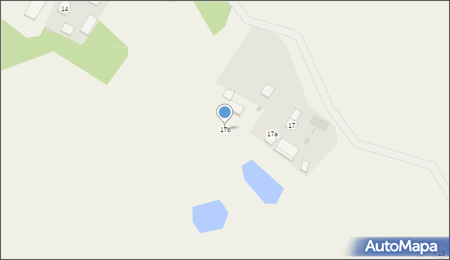 Nowa Przerośl, Nowa Przerośl, 17b, mapa Nowa Przerośl