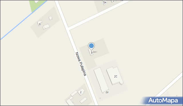 Nowa Pułapina, Nowa Pułapina, 3, mapa Nowa Pułapina