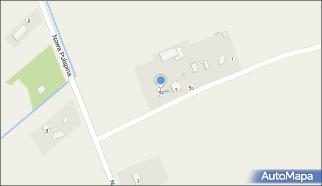 Nowa Pułapina, Nowa Pułapina, 5A, mapa Nowa Pułapina