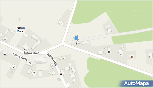 Nowa Rola, Nowa Rola, 5, mapa Nowa Rola