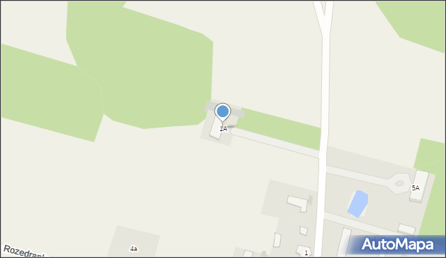 Nowa Rozedranka, Nowa Rozedranka, 1A, mapa Nowa Rozedranka