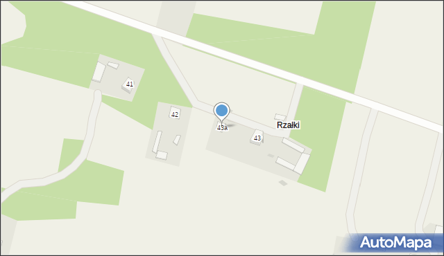 Nowa Ruda, Nowa Ruda, 43a, mapa Nowa Ruda