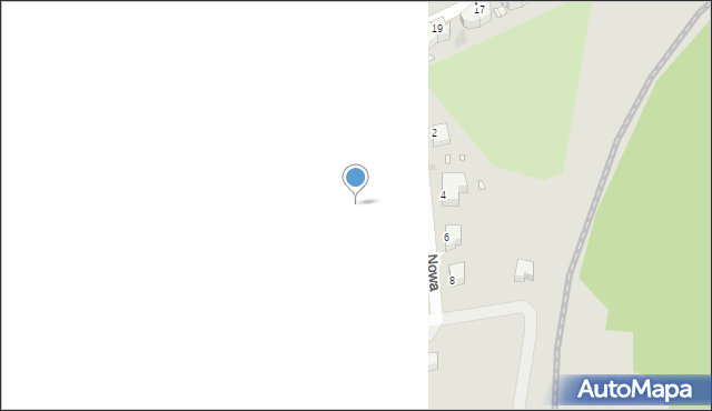 Nowa Ruda, Nowa, 11a, mapa Nowa Ruda