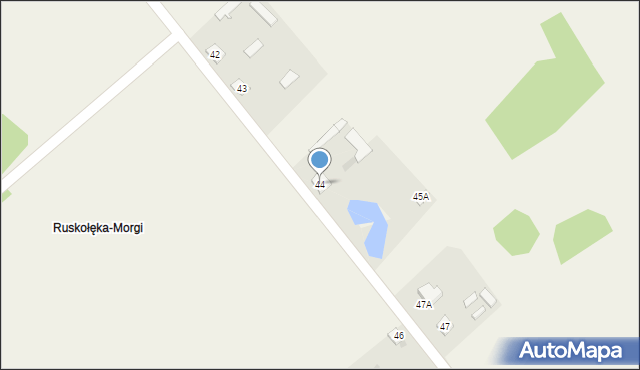 Nowa Ruskołęka, Nowa Ruskołęka, 44, mapa Nowa Ruskołęka