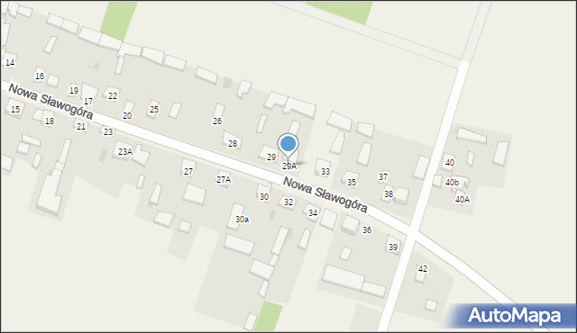 Nowa Sławogóra, Nowa Sławogóra, 29A, mapa Nowa Sławogóra