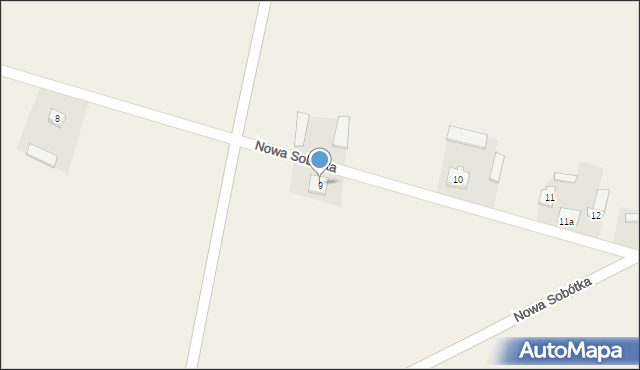 Nowa Sobótka, Nowa Sobótka, 9, mapa Nowa Sobótka