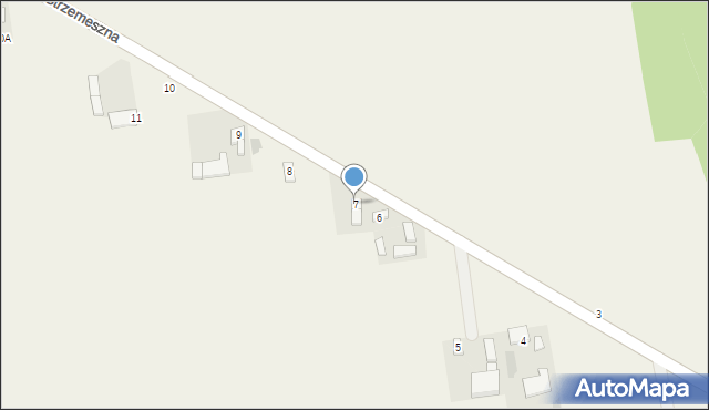 Nowa Strzemeszna, Nowa Strzemeszna, 7, mapa Nowa Strzemeszna