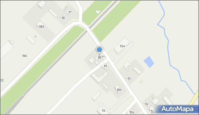 Nowa Sucha, Nowa Sucha, 56, mapa Nowa Sucha