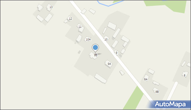 Nowa Sucha, Nowa Sucha, 9B, mapa Nowa Sucha