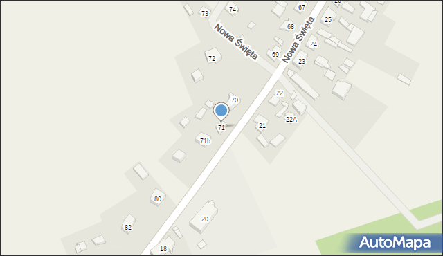 Nowa Święta, Nowa Święta, 71, mapa Nowa Święta