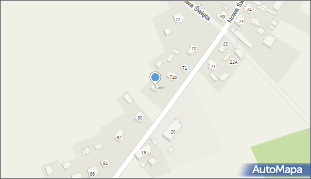 Nowa Święta, Nowa Święta, 71a, mapa Nowa Święta