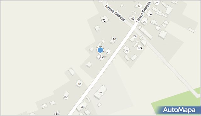 Nowa Święta, Nowa Święta, 71b, mapa Nowa Święta