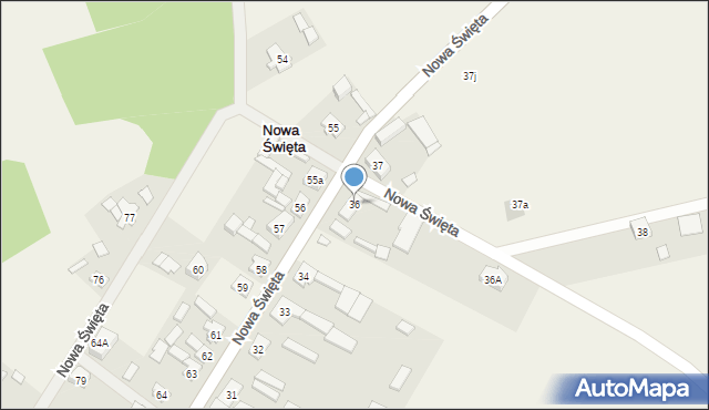 Nowa Święta, Nowa Święta, 36, mapa Nowa Święta