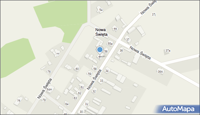 Nowa Święta, Nowa Święta, 57, mapa Nowa Święta