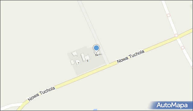 Nowa Tuchola, Nowa Tuchola, 6A, mapa Nowa Tuchola