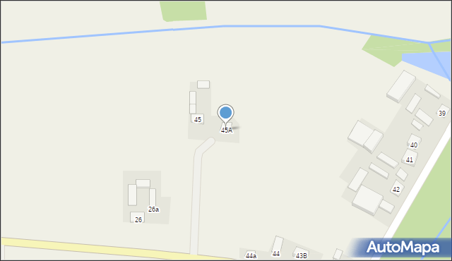 Nowa Wieś, Nowa Wieś, 45A, mapa Nowa Wieś