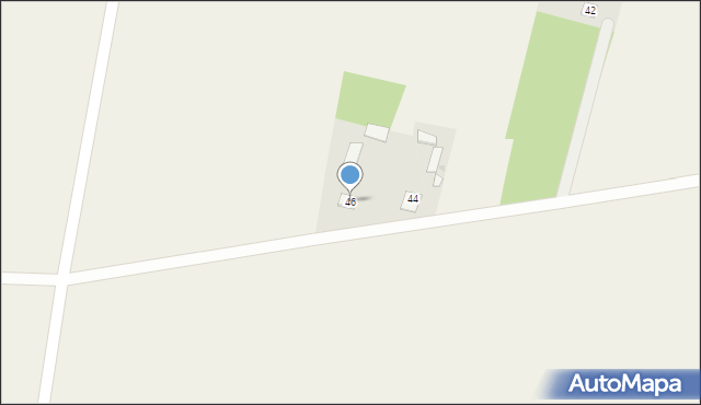 Nowa Wieś, Nowa Wieś, 46, mapa Nowa Wieś