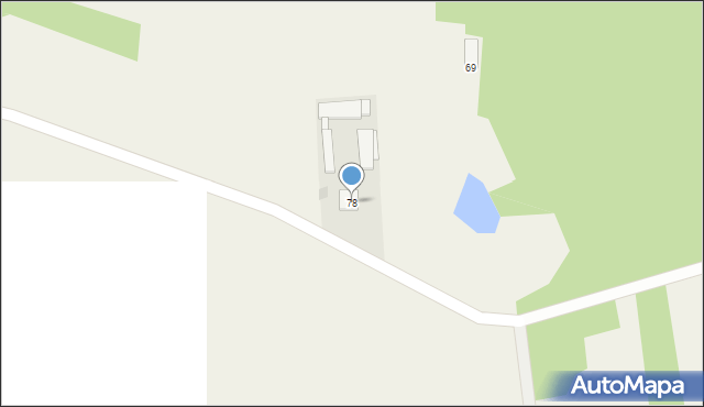Nowa Wieś, Nowa Wieś, 78, mapa Nowa Wieś