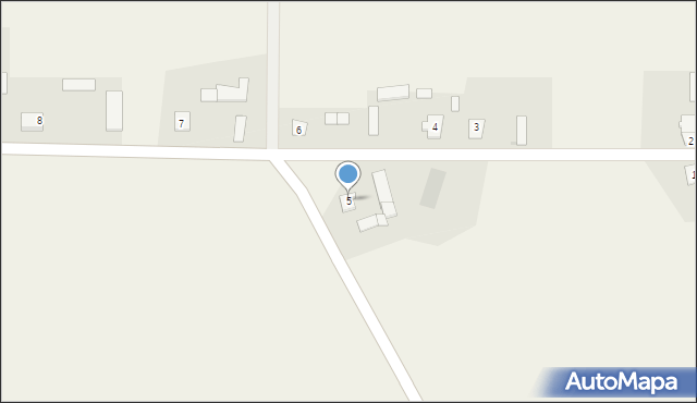 Nowa Wieś, Nowa Wieś, 5, mapa Nowa Wieś