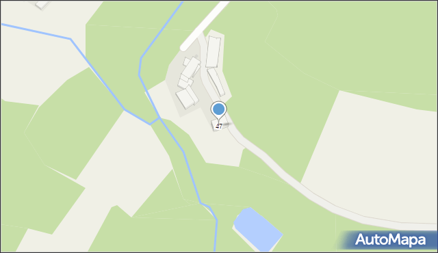 Nowa Wieś, Nowa Wieś, 47, mapa Nowa Wieś