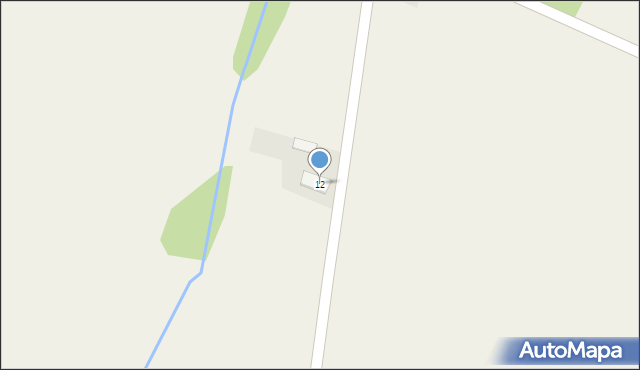 Nowa Wieś, Nowa Wieś, 12, mapa Nowa Wieś