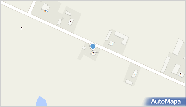 Nowa Wieś, Nowa Wieś, 5, mapa Nowa Wieś