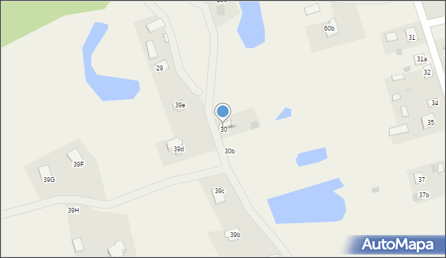 Nowa Wieś, Nowa Wieś, 30, mapa Nowa Wieś