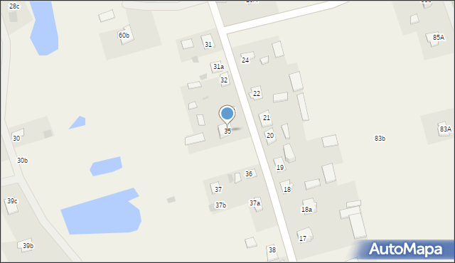 Nowa Wieś, Nowa Wieś, 35a, mapa Nowa Wieś