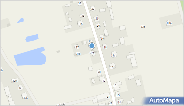 Nowa Wieś, Nowa Wieś, 37a, mapa Nowa Wieś