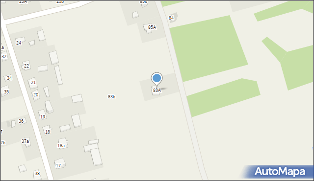 Nowa Wieś, Nowa Wieś, 83A, mapa Nowa Wieś