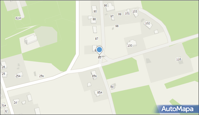 Nowa Wieś, Nowa Wieś, 85, mapa Nowa Wieś