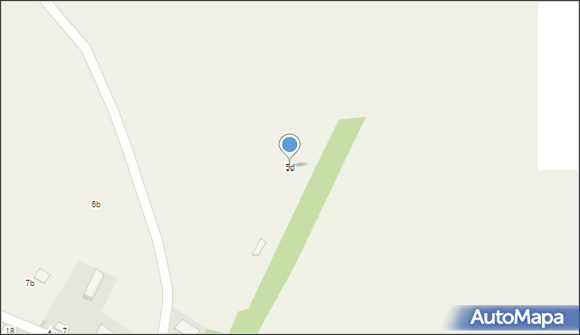 Nowa Wieś, Nowa Wieś, 5d, mapa Nowa Wieś