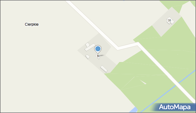 Nowa Wieś, Nowa Wieś, 39, mapa Nowa Wieś