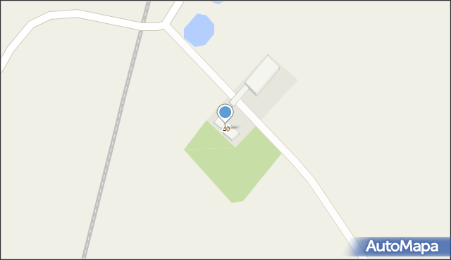 Nowa Wieś, Nowa Wieś, 40, mapa Nowa Wieś